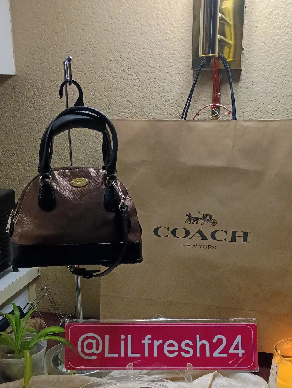 Mini Coach Cora Domed Satchel - Picture 3 of 11